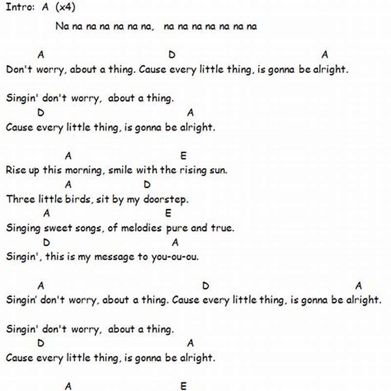 How do you play three little birds?