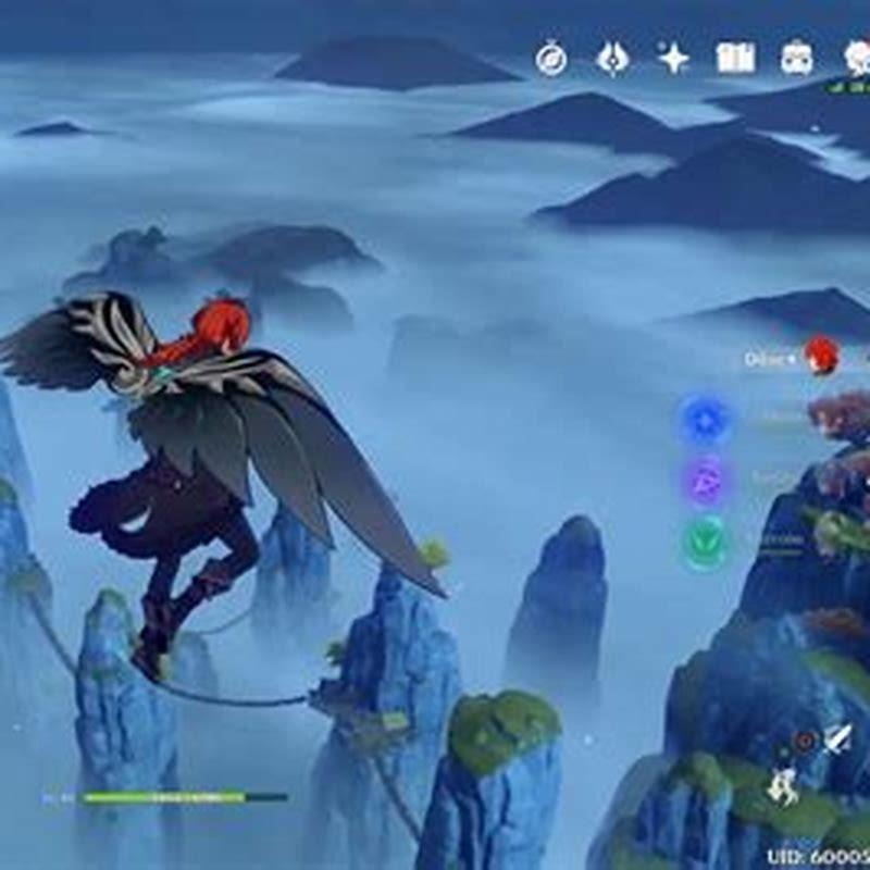 What does the rotating bird do Genshin?