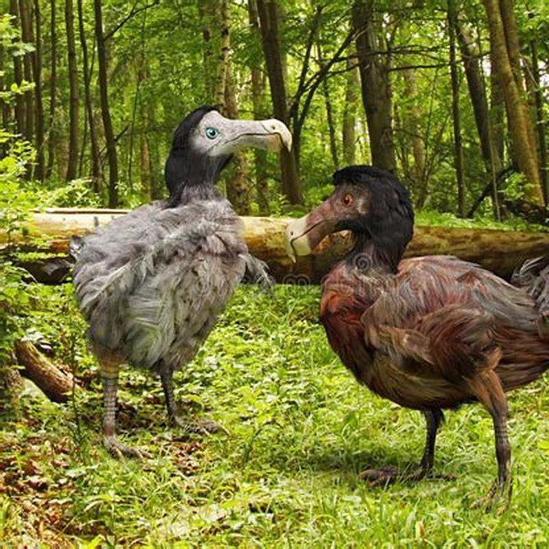 Did dodo birds live in the rainforest?
