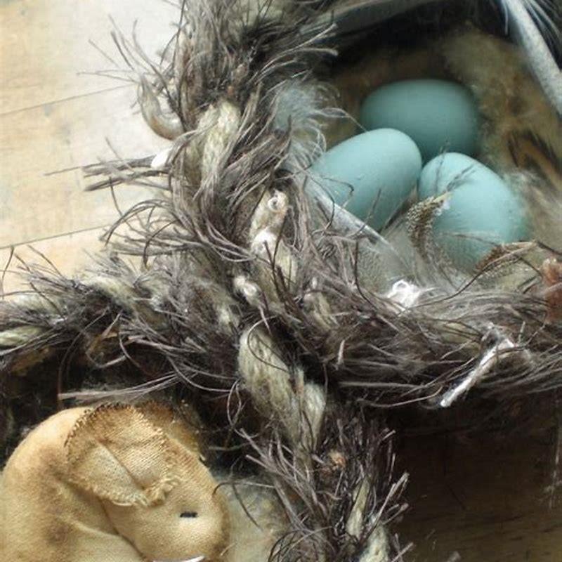 How do I make a felted bird nest?