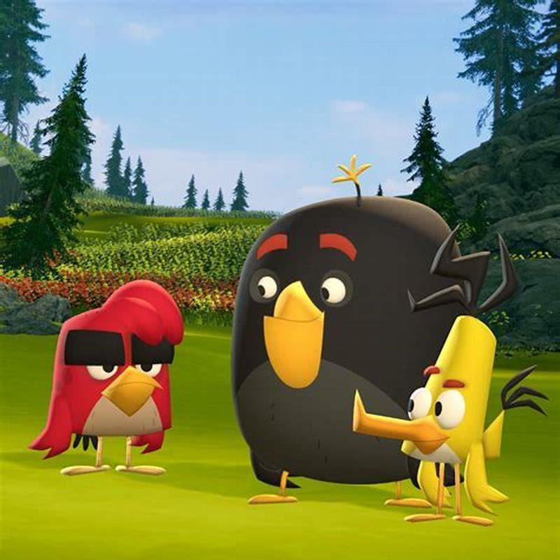 What birds are the Angry Birds based on?