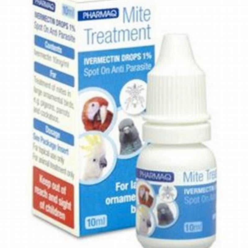 Can ivermectin be given orally to birds?