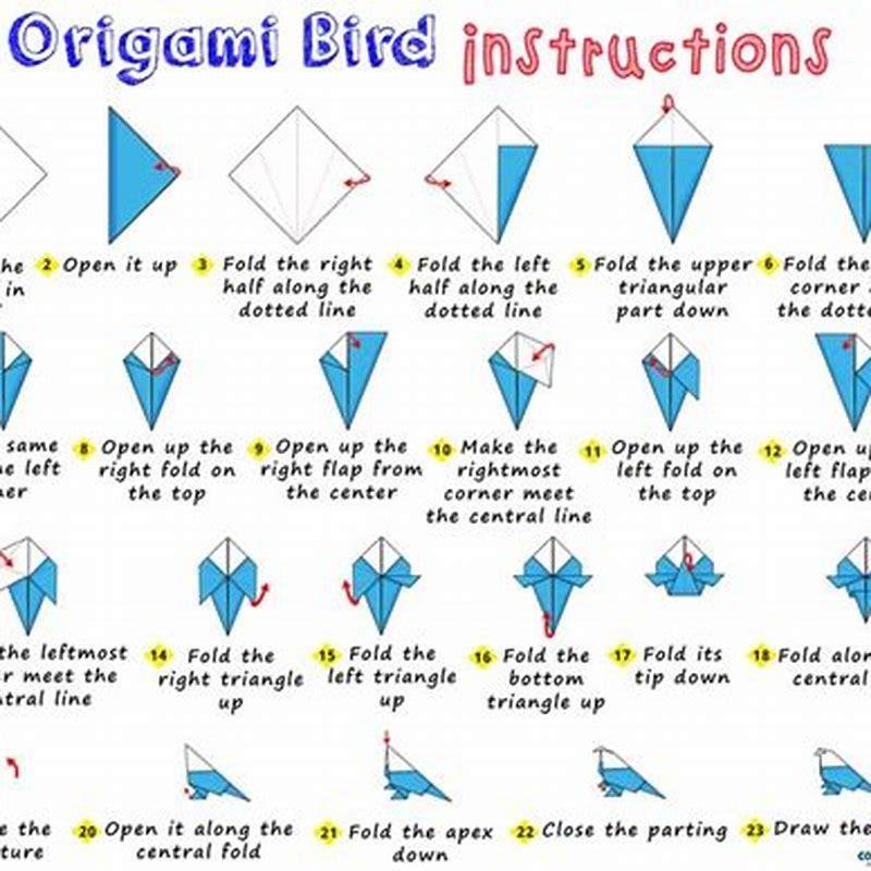 How do you make an easy origami bird? - DIY Seattle