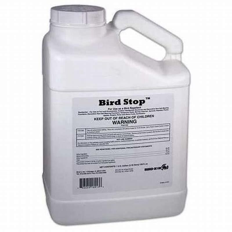 What is a good bird repellent?
