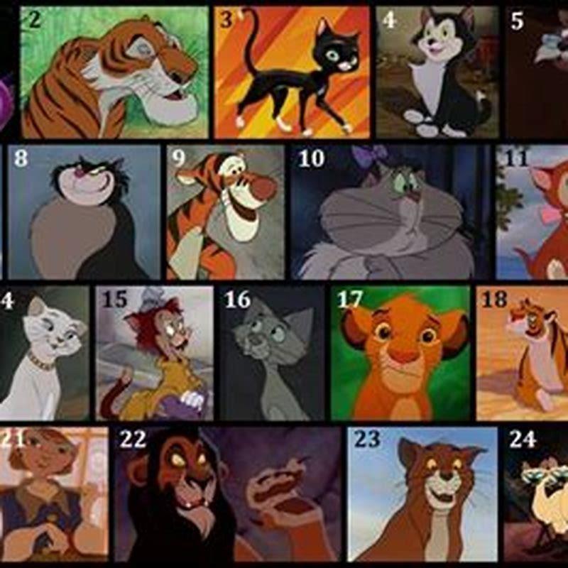 What Are Disney Cats Names DIY Seattle