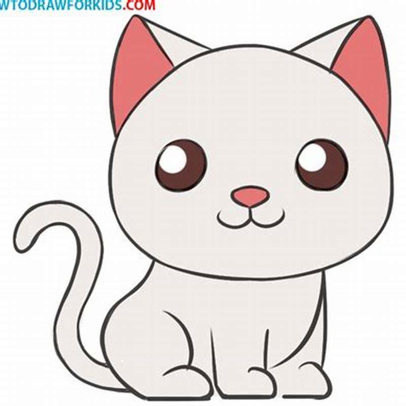 How do you draw easy cats for kids? - DIY Seattle