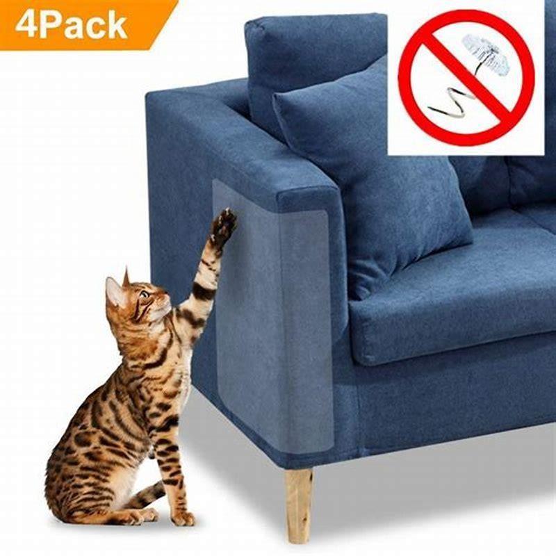What stops cats from scratching furniture?