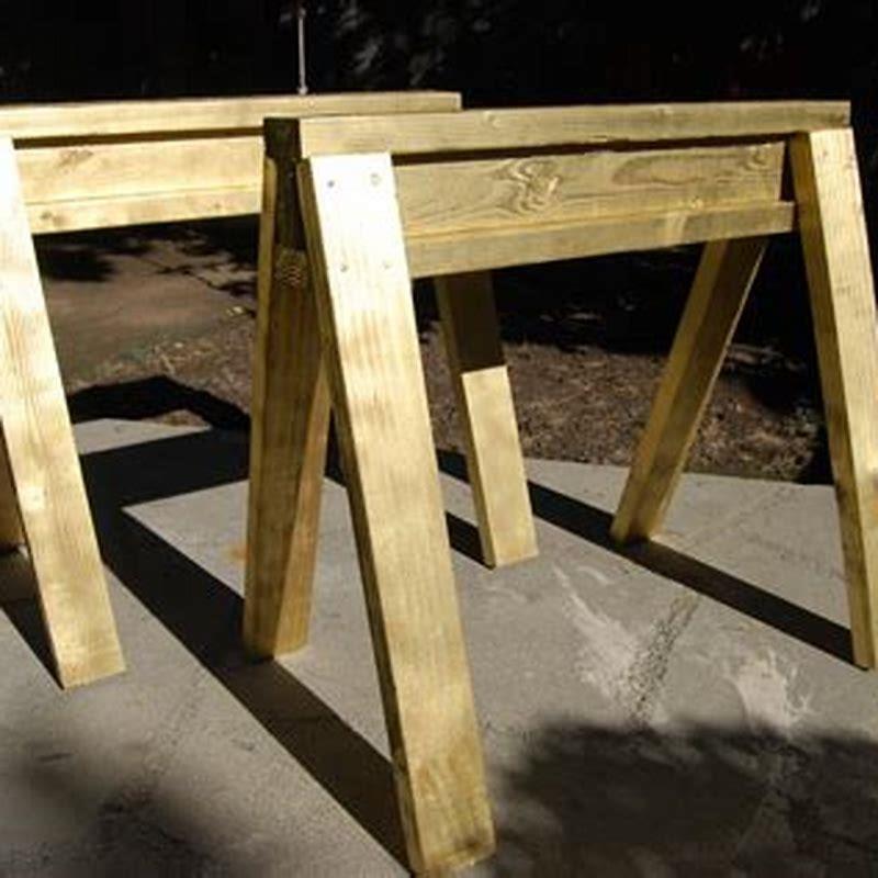 Can you stand on a sawhorse?
