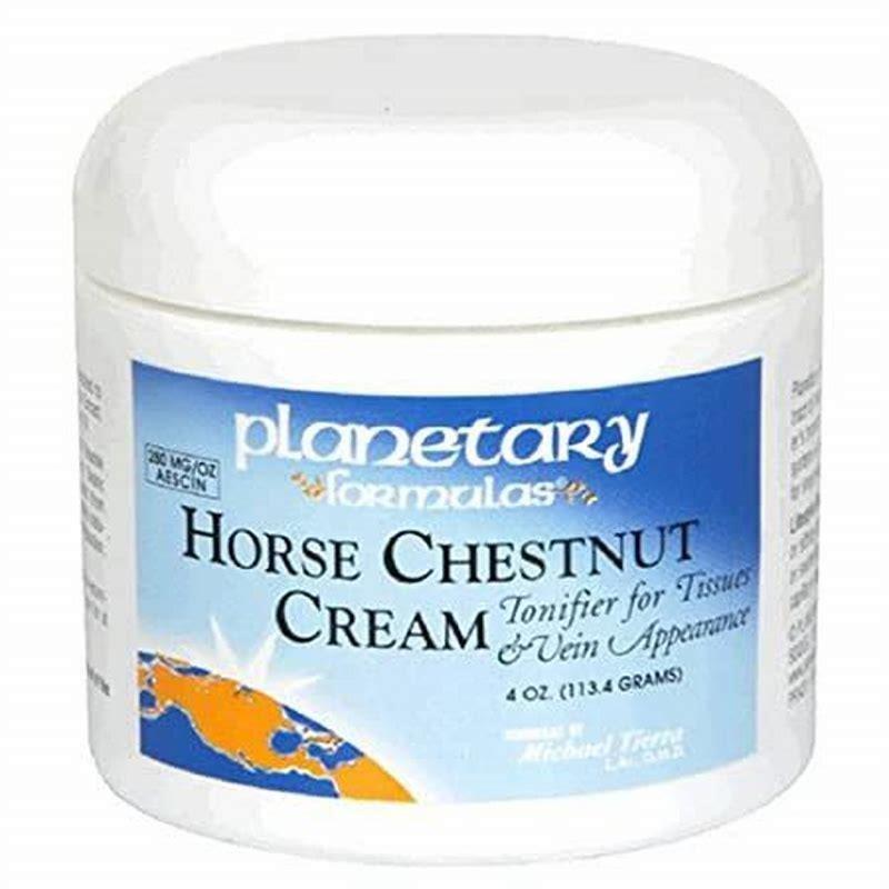 Does horse chestnut cream get rid of spider veins?