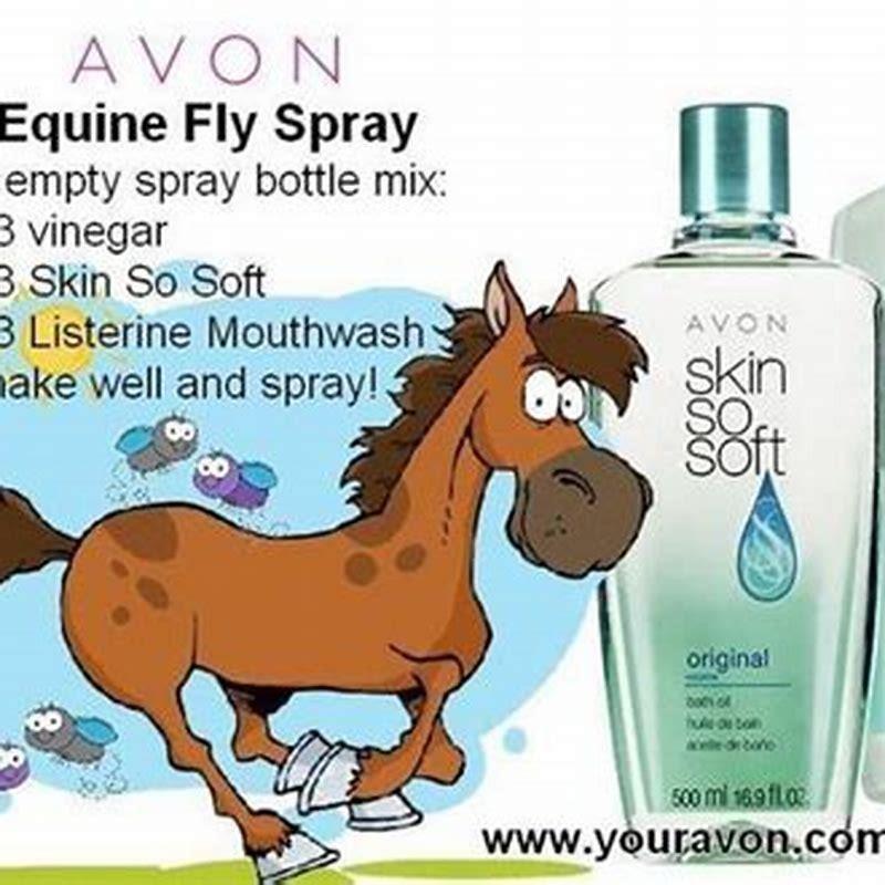 How do I make fly spray for horses with skin so soft?