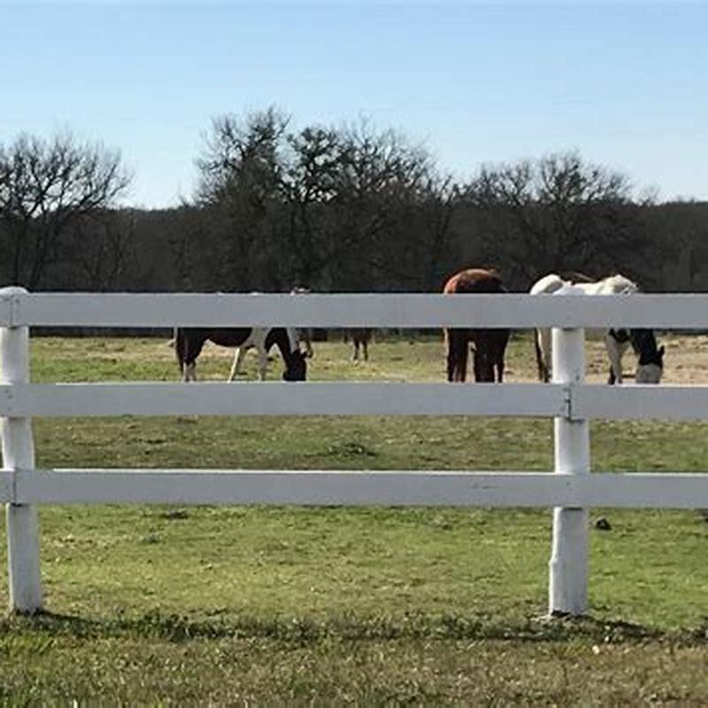 How do you install horse fencing?