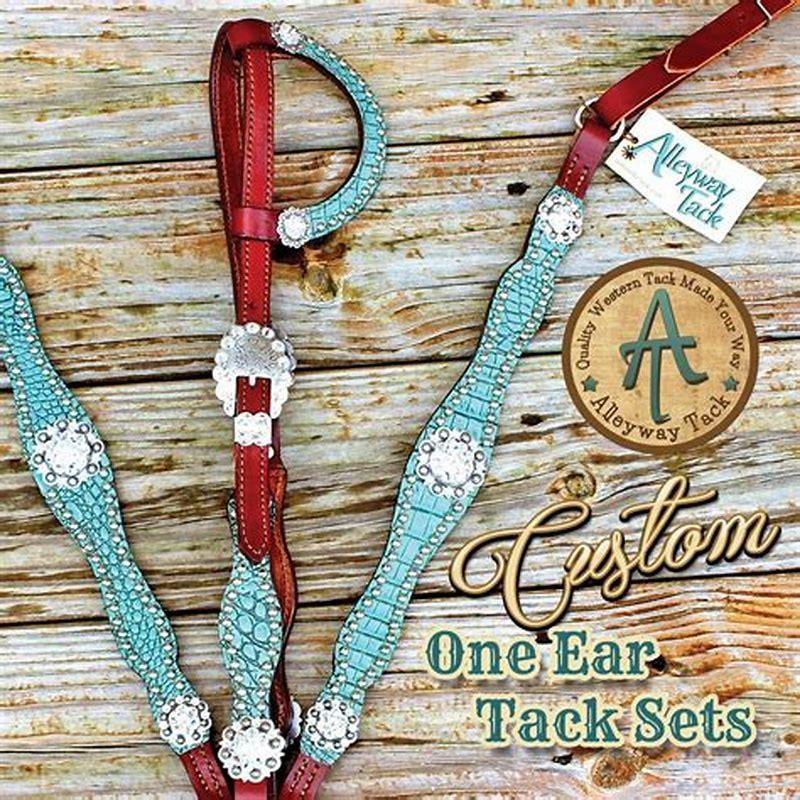 How do you make a leather tack set?