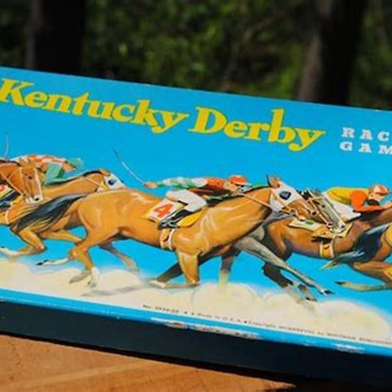 How do you play the Kentucky Derby game? DIY Seattle