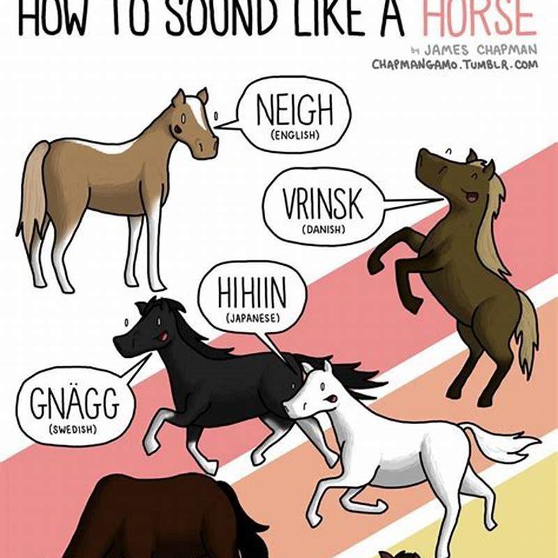 How do you say horse in other languages?