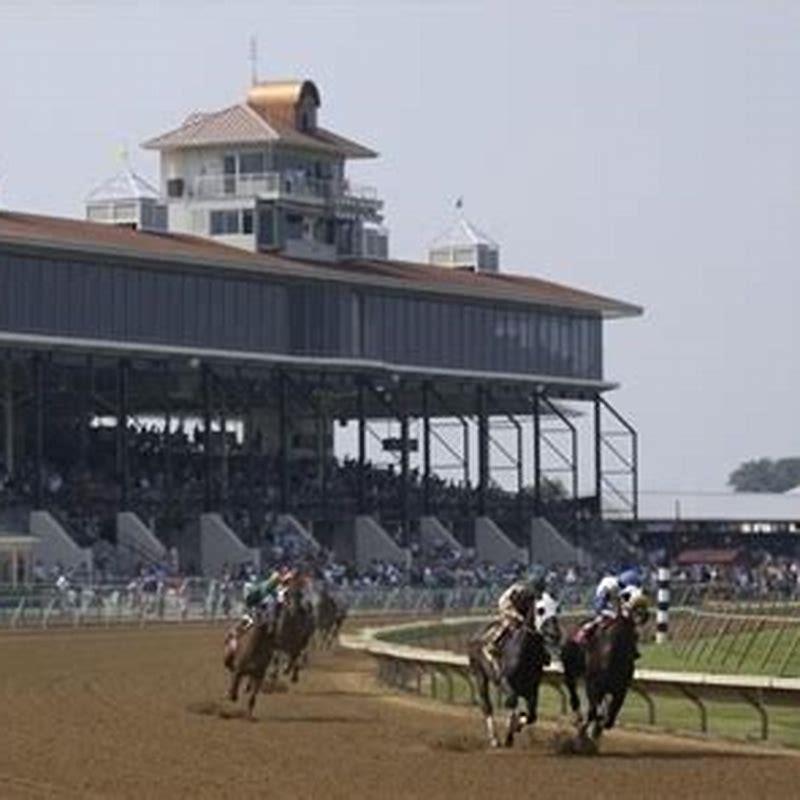 How long is a horse race track km?