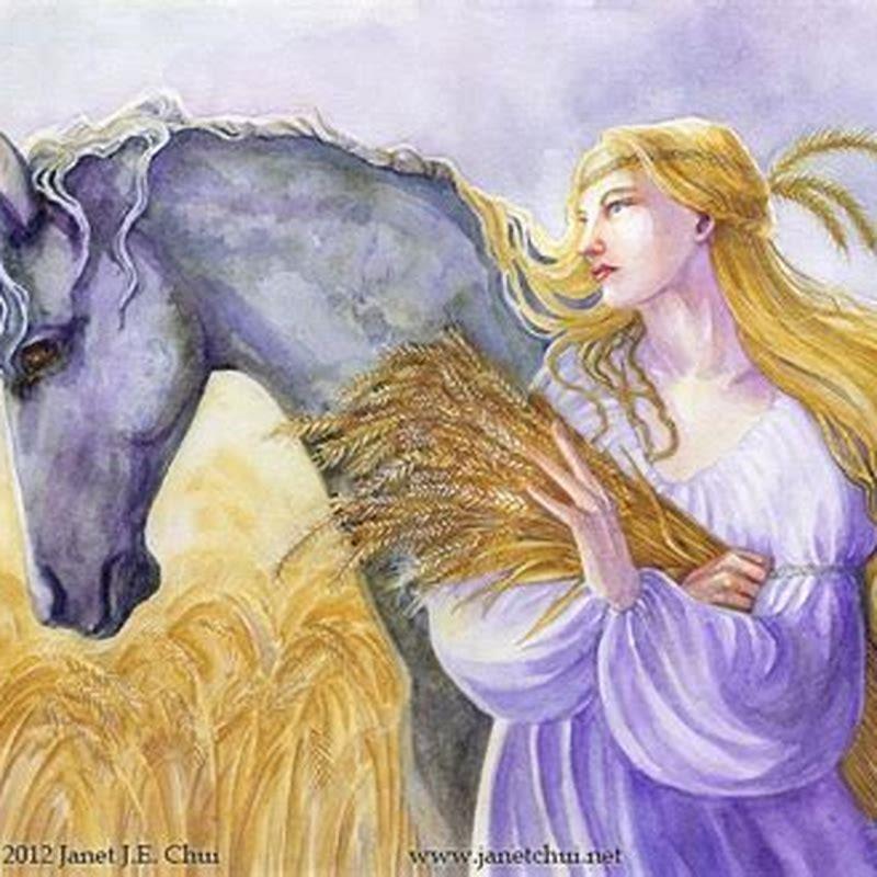Is the white horse Epona?
