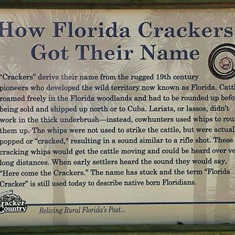 What Does The Term Florida Cracker Mean DIY Seattle