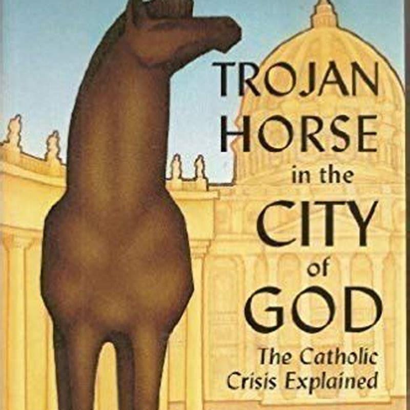What God was the Trojan horse built for?