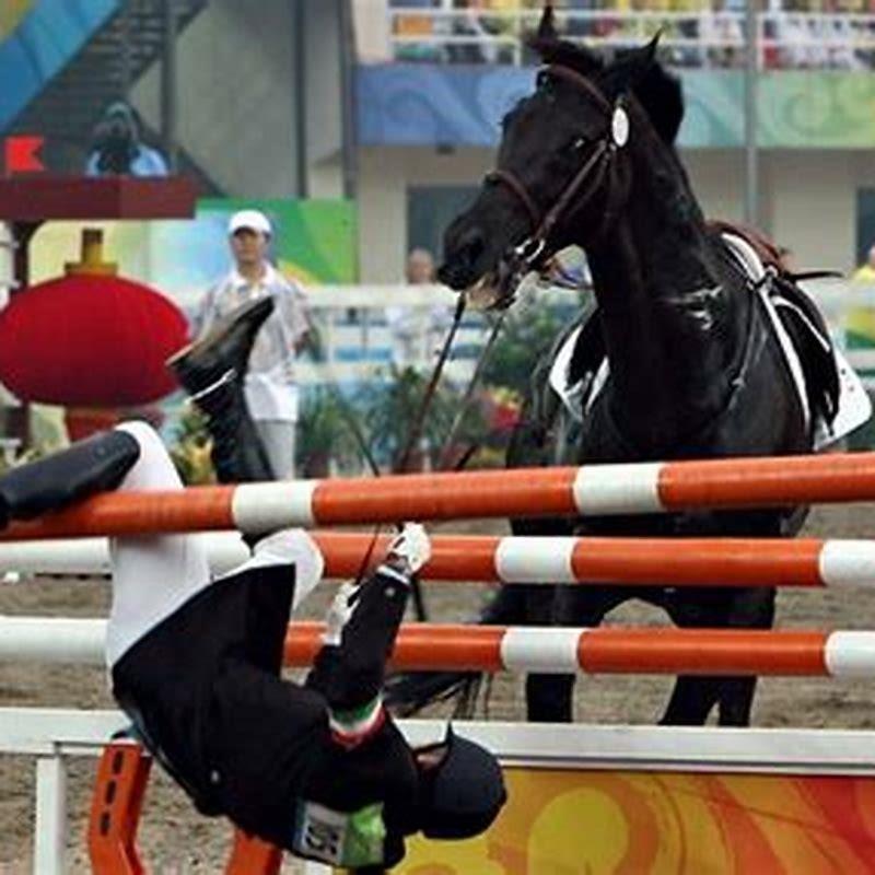 What happened to the horse in the pentathlon?