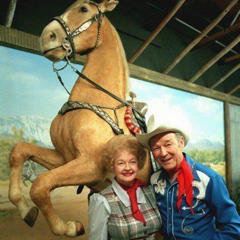 Where is Trigger the horse buried?