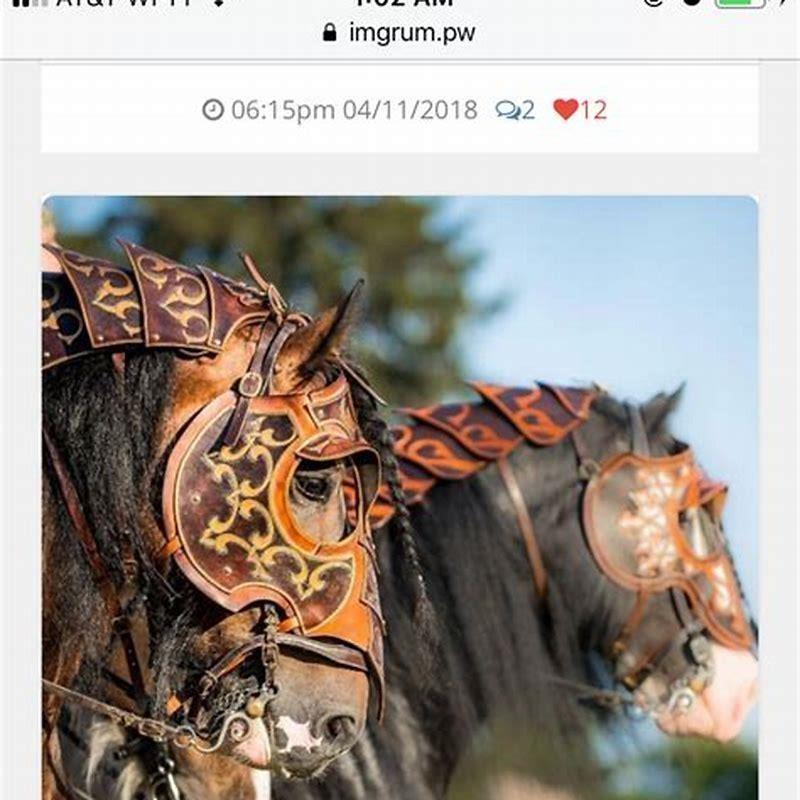 Can you craft leather horse Armour?