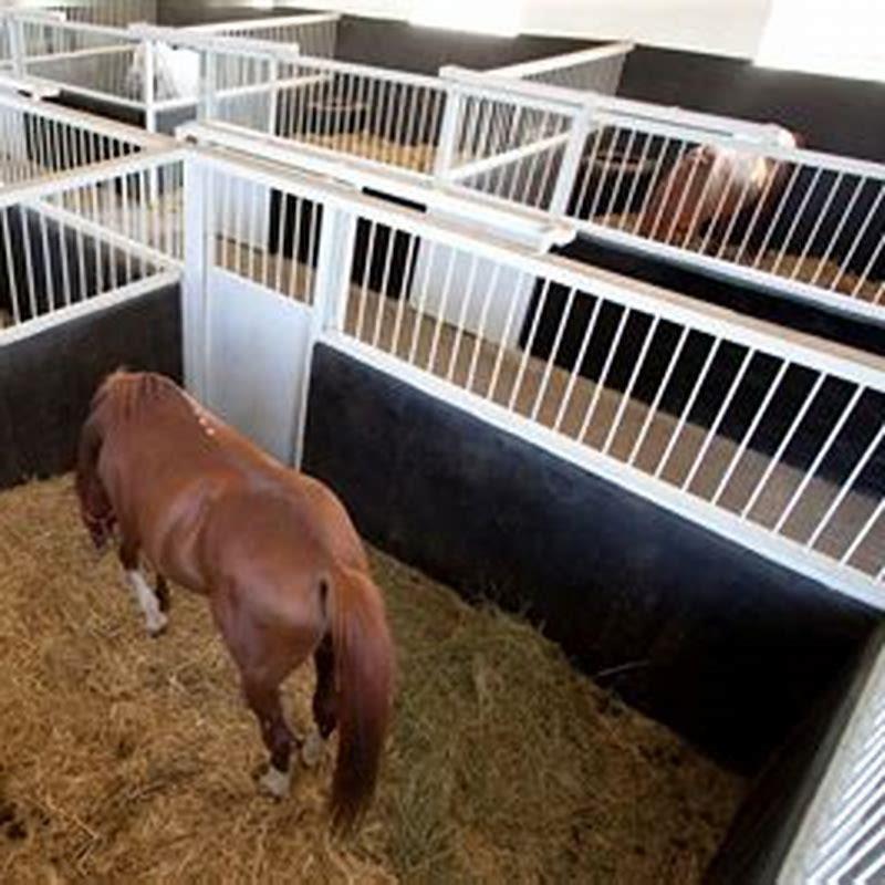 Can you put horse stalls on concrete? DIY Seattle