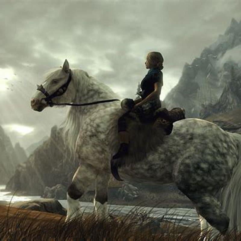 Can you tame a horse in Skyrim?