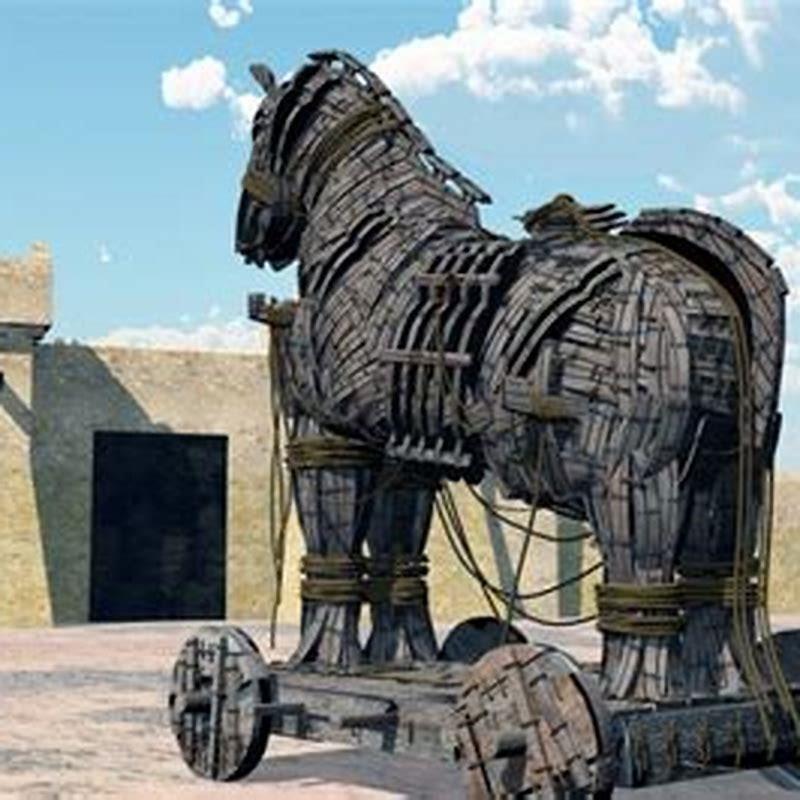 Did they ever find the Trojan Horse?