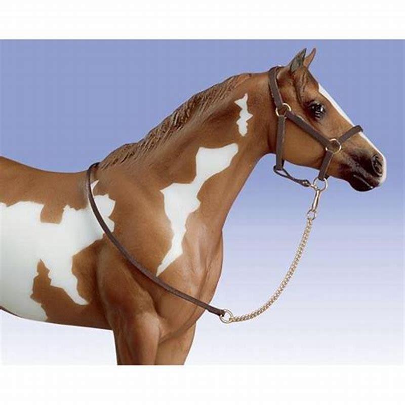 How do you make a lead rope for a Breyer horse?