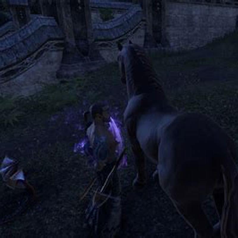 How do you steal a horse from the stables?
