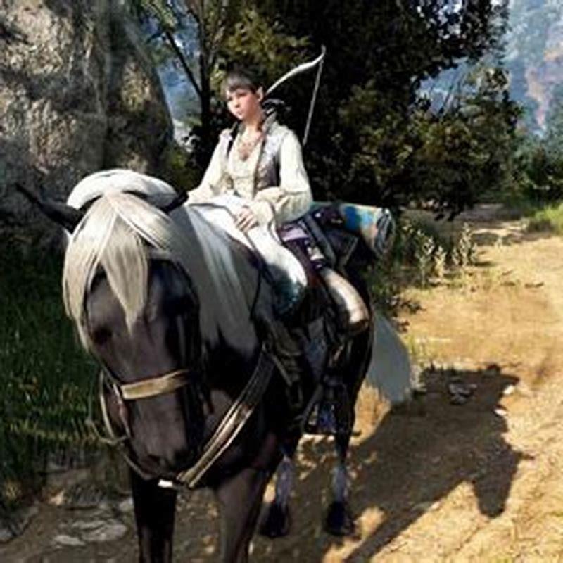 How do you tame a horse in black desert?