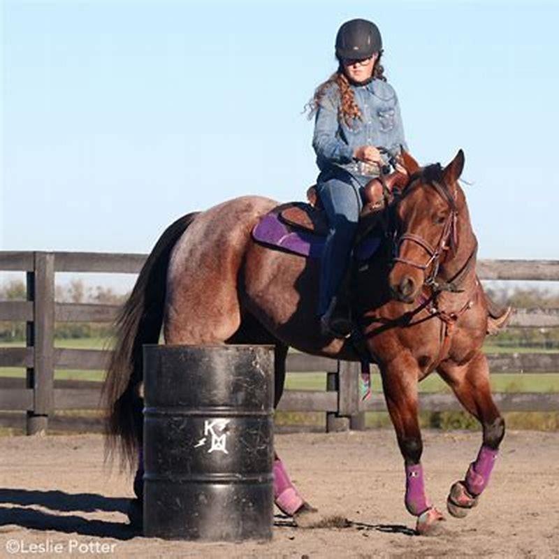 How do you turn a horse on a barrel?