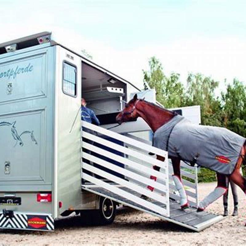 How wide is a horse trailer stall?