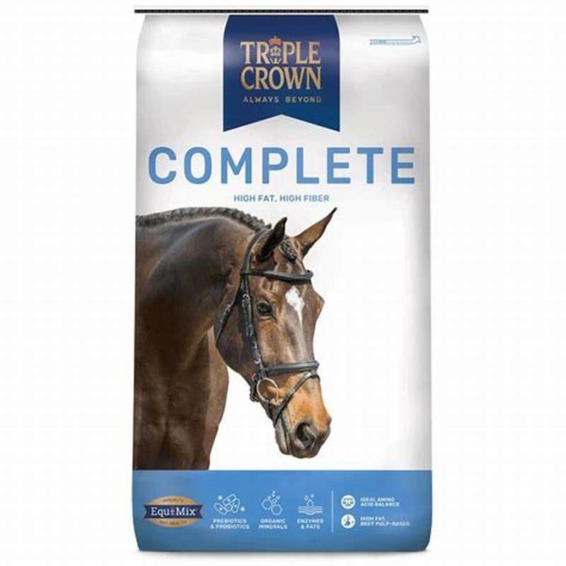 What is a complete feed for horses? DIY Seattle