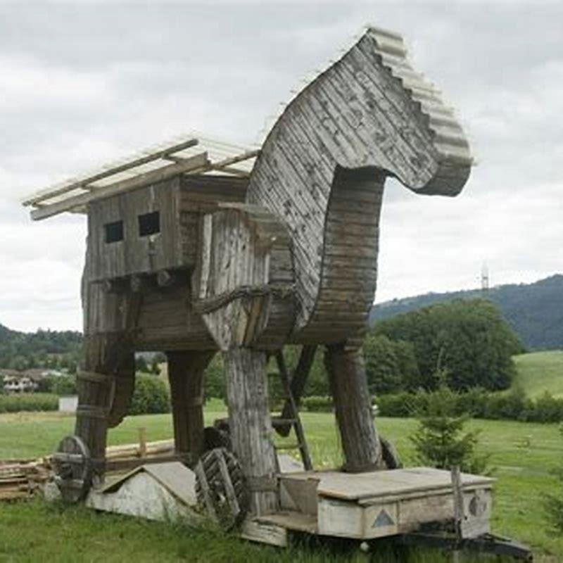 Why was the Trojan Horse so big?