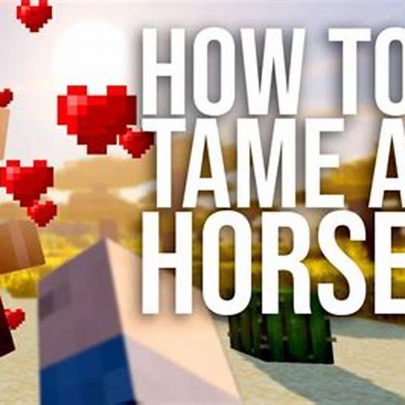How do you get on a horse in Minecraft?