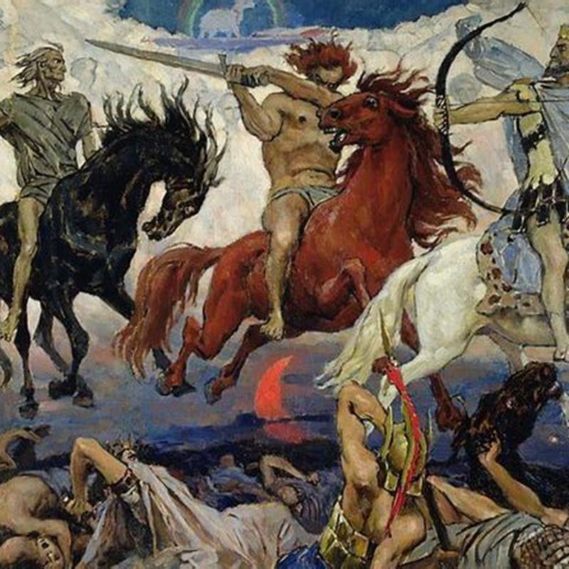 What color are the Four Horsemen?