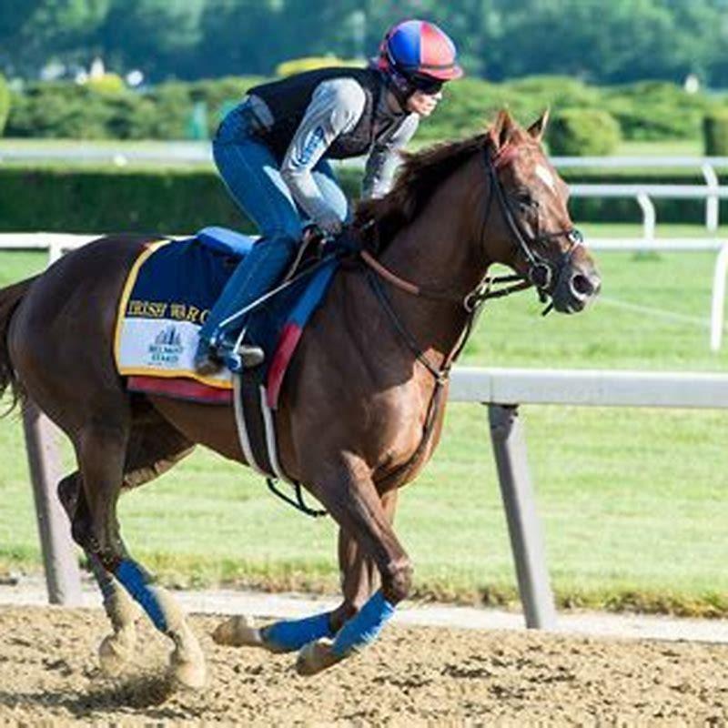 What horse won at Belmont today?