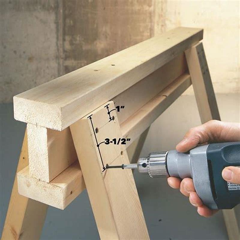 What is the purpose of a saw horse?