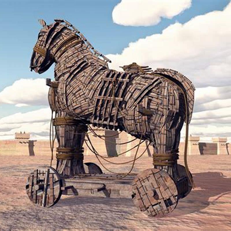 What was the story of the Trojan Horse?