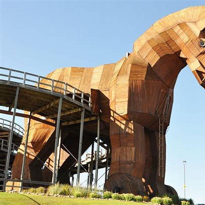 When was the Trojan horse built?