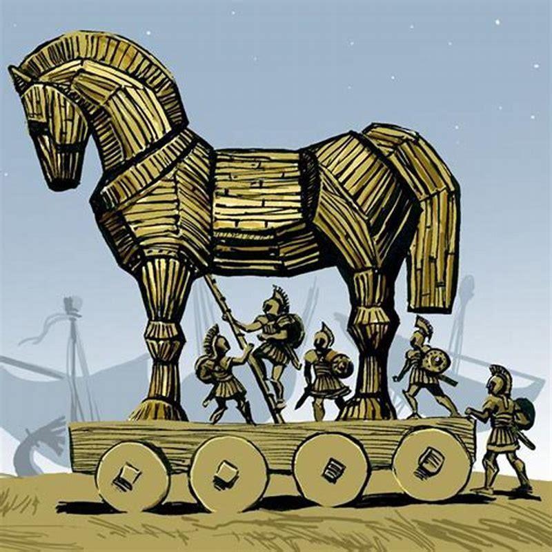 Where is the Trojan Horse described?