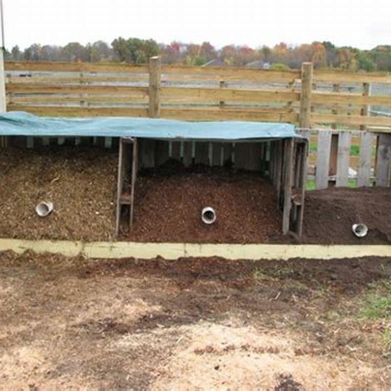 What is the fastest way to break down horse manure?