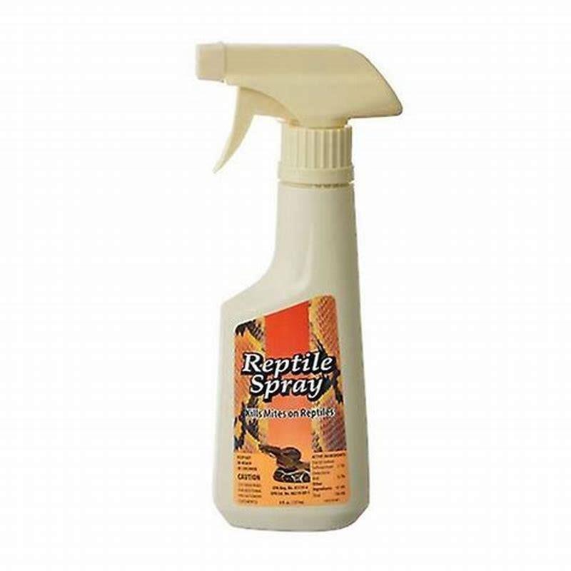 What kills reptile mites?